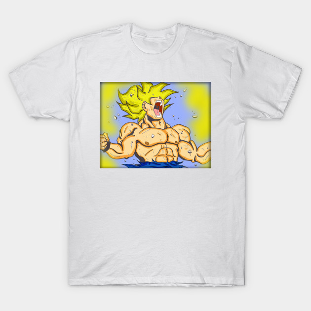 Goku Raging T-Shirt-TOZ